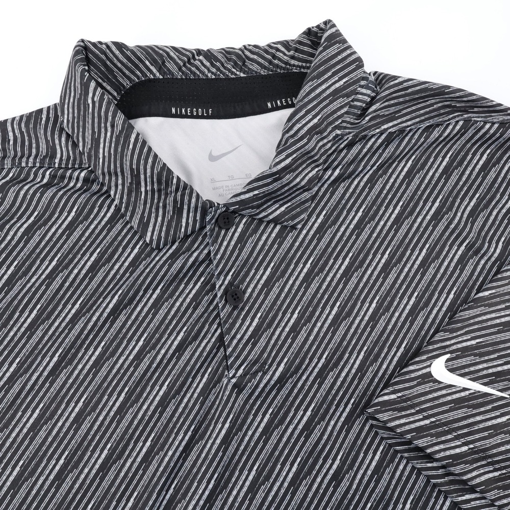 Nike Dri-Fit Vapor Dash Perfromance Polo Golf Shirt Black‎ Mens XL DX6688-010